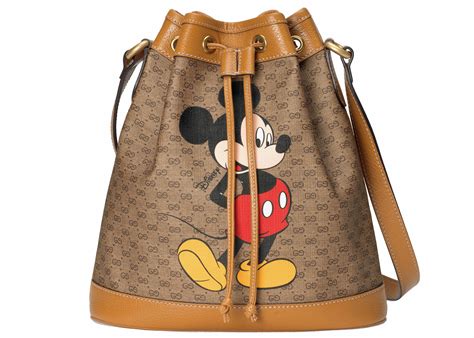 mickey backpack gucci|Gucci mickey mouse bucket bag.